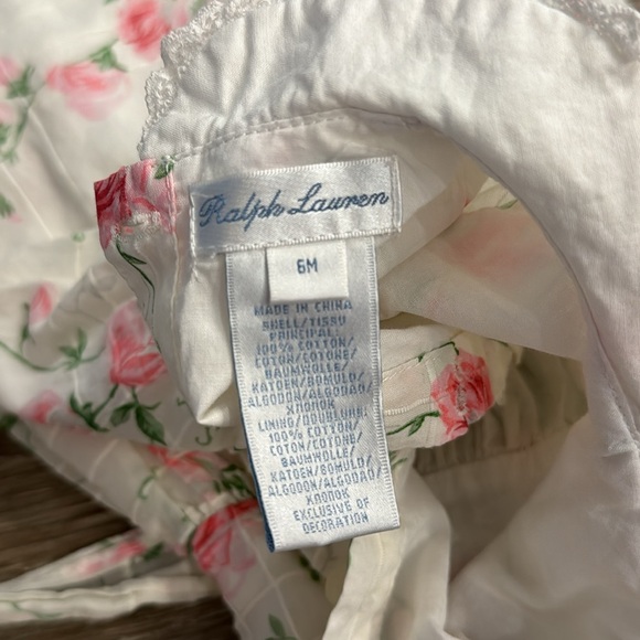 RALPH LAUREN MULTI-COLOR WINDOWPANE PRINTED DESIGN DRESS sz 6 wi the bloomers - Picture 5 of 6